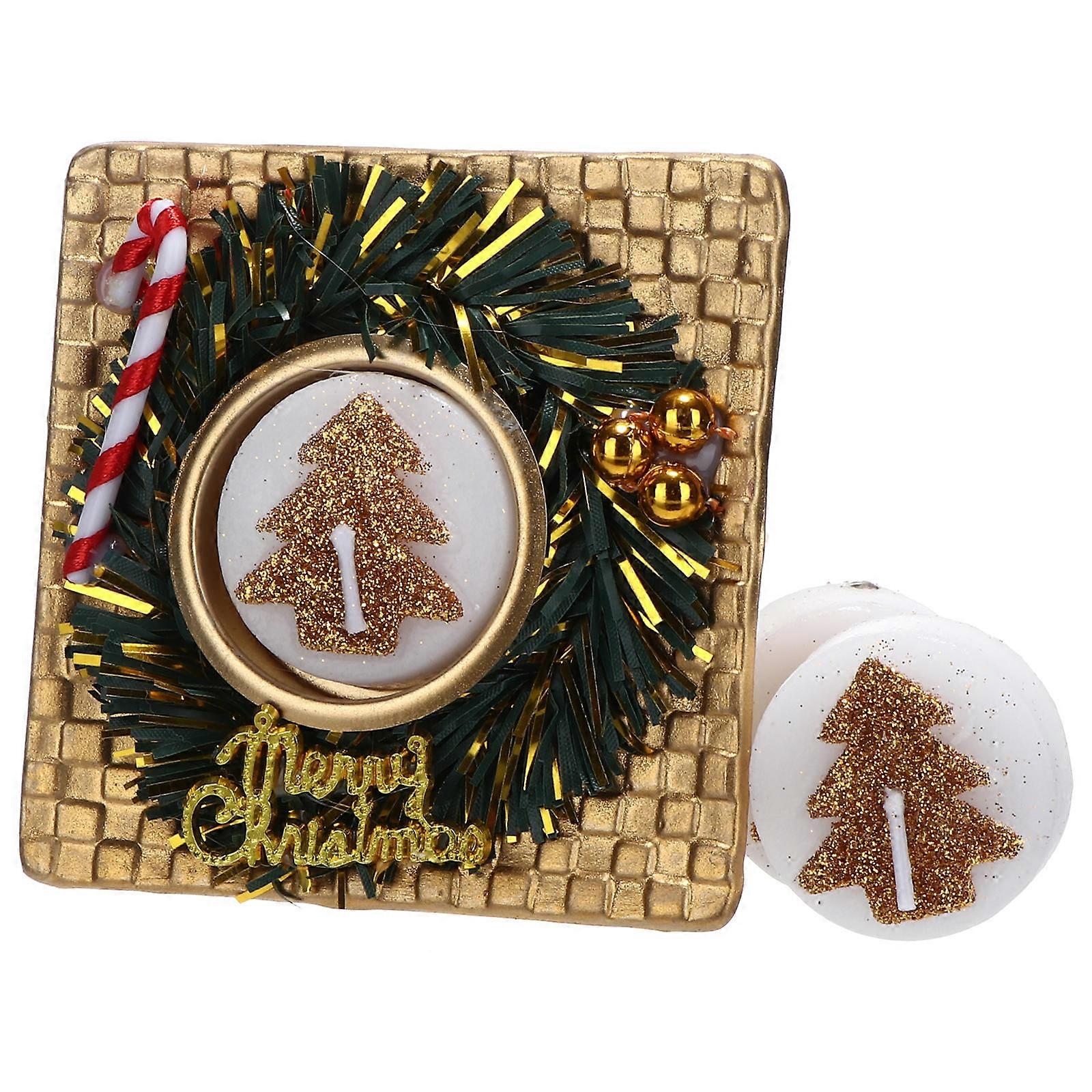 Decorative Candle Christmas Tree Candle for Decor 2 Boxes Package