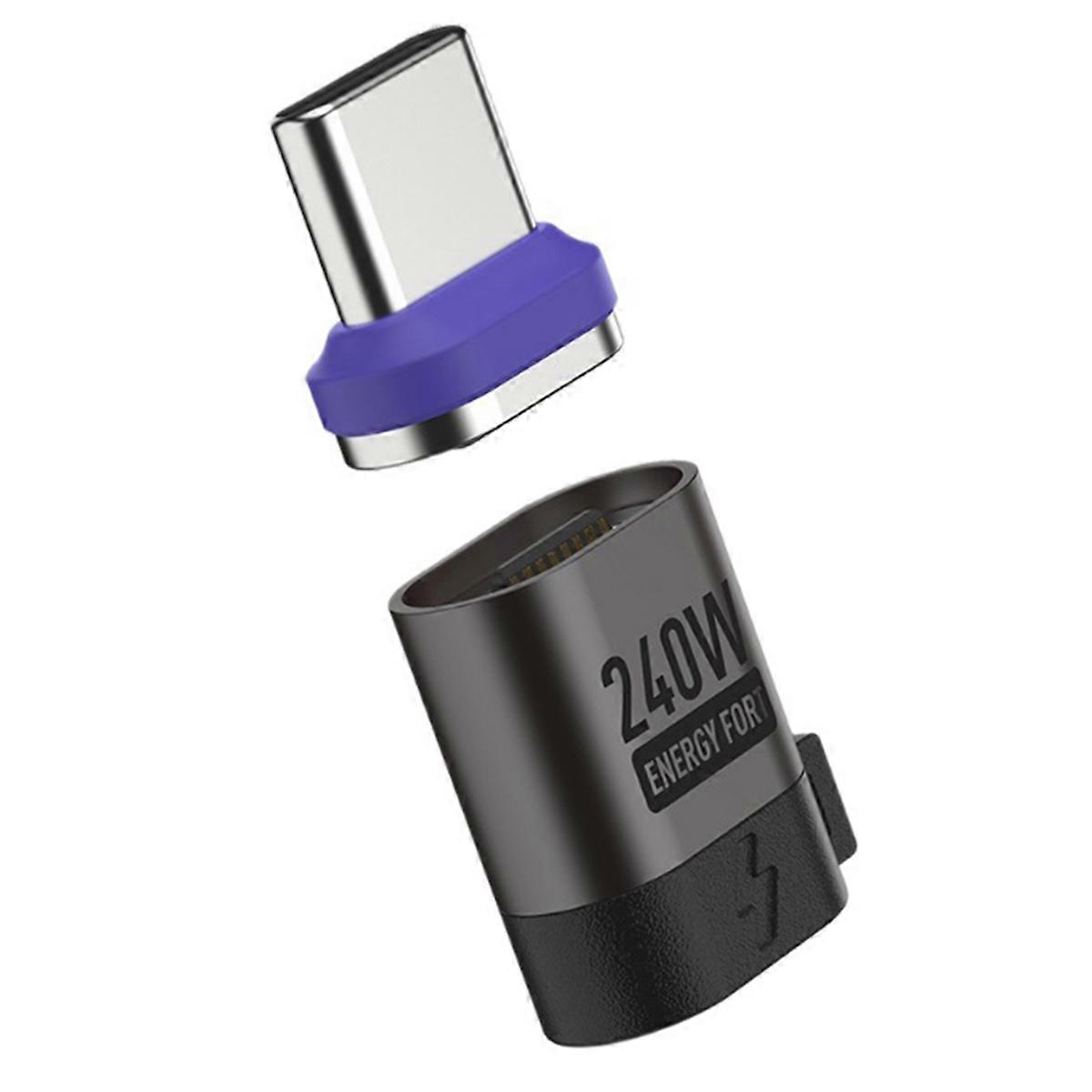PD 3.0 Fast Charging Cable Cord 240W Magnetic Type C Adapter