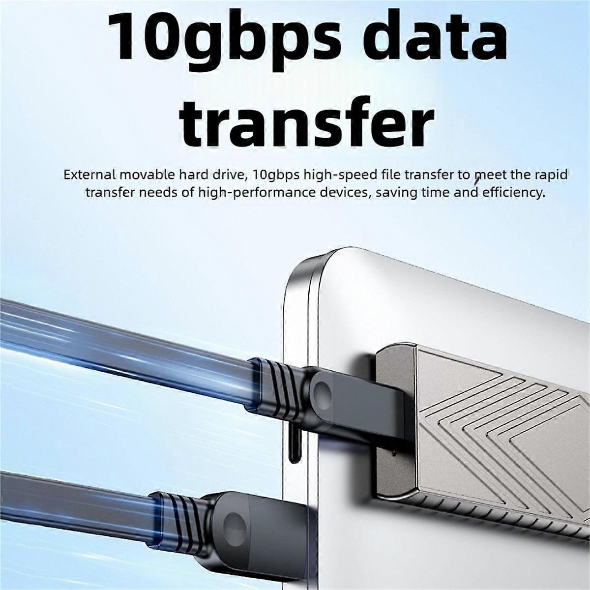 Fast Charging Cable USB to C 10Gb Quick Charge Data Cable