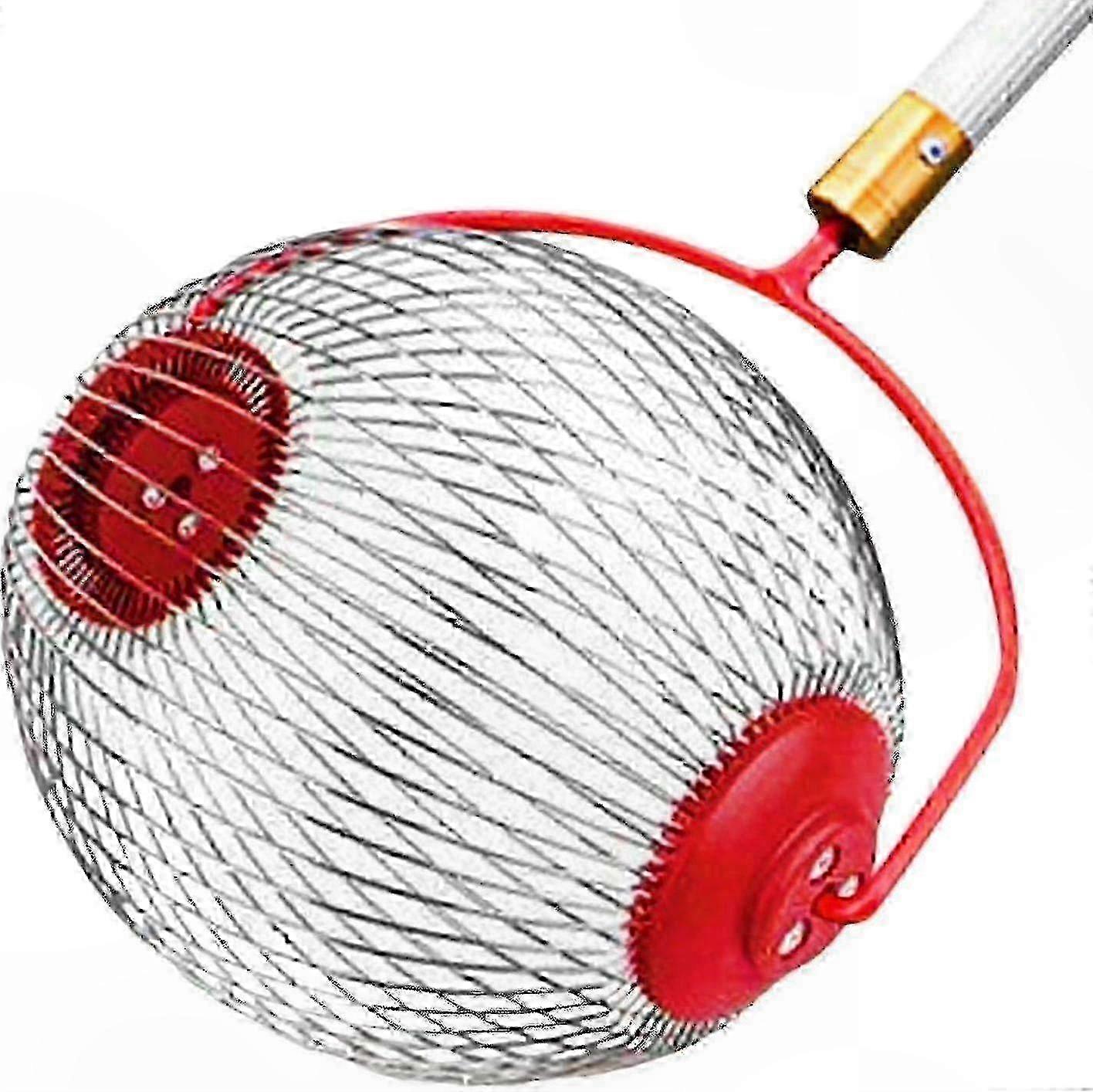 Acorn and Walnut Collector with Side Opening Dump Roller for Pinecones