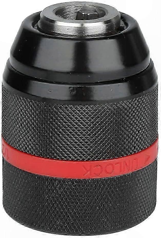 Keyless Hand Drill Chuck 1/2-20UNF Mount 2-13mm Quick Change Universal Chuck for Multi-Purpose Drilling