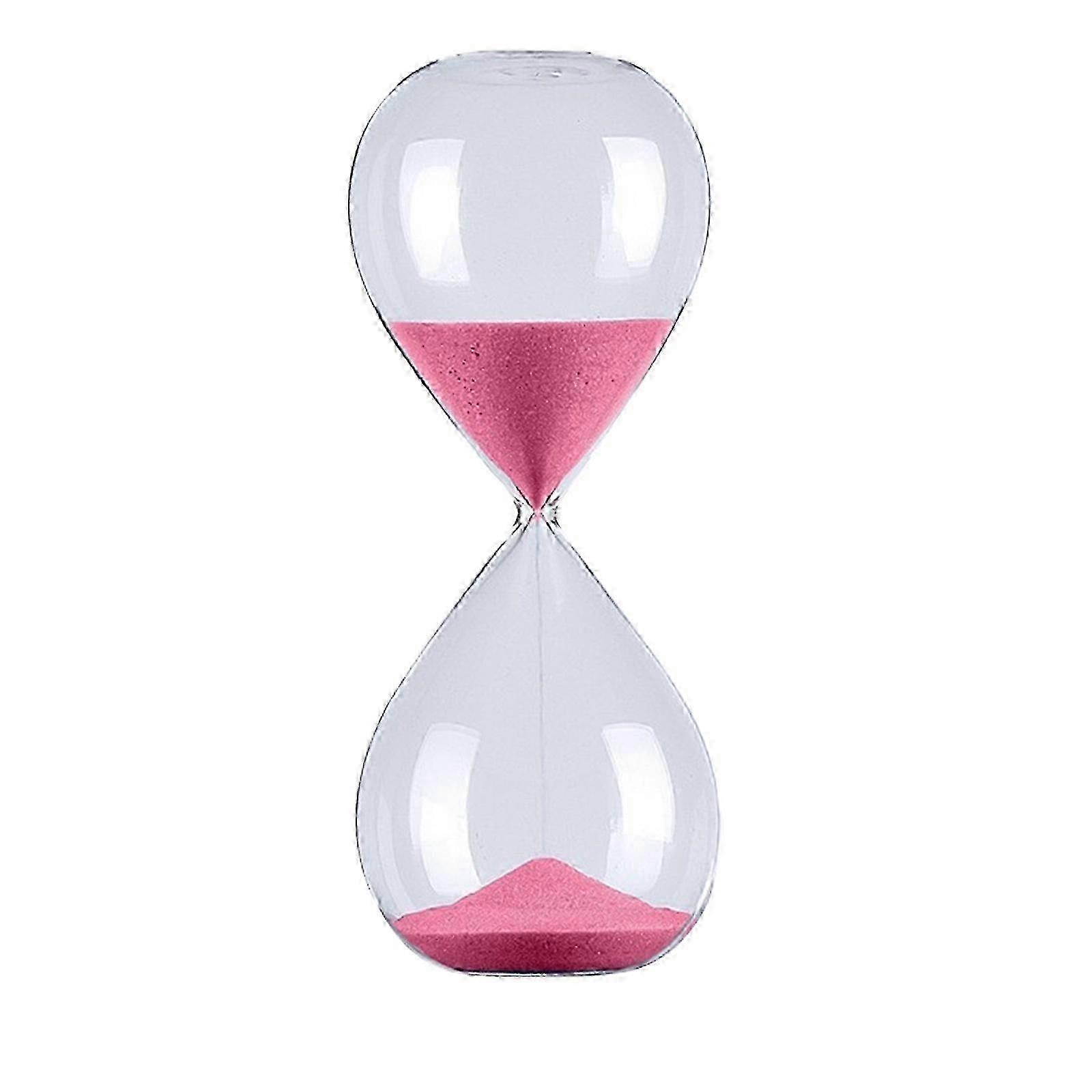 Elegant Hourglass Sand Timers for Home Decor & Time Management in Study/Office - 60 Minutes White Timers