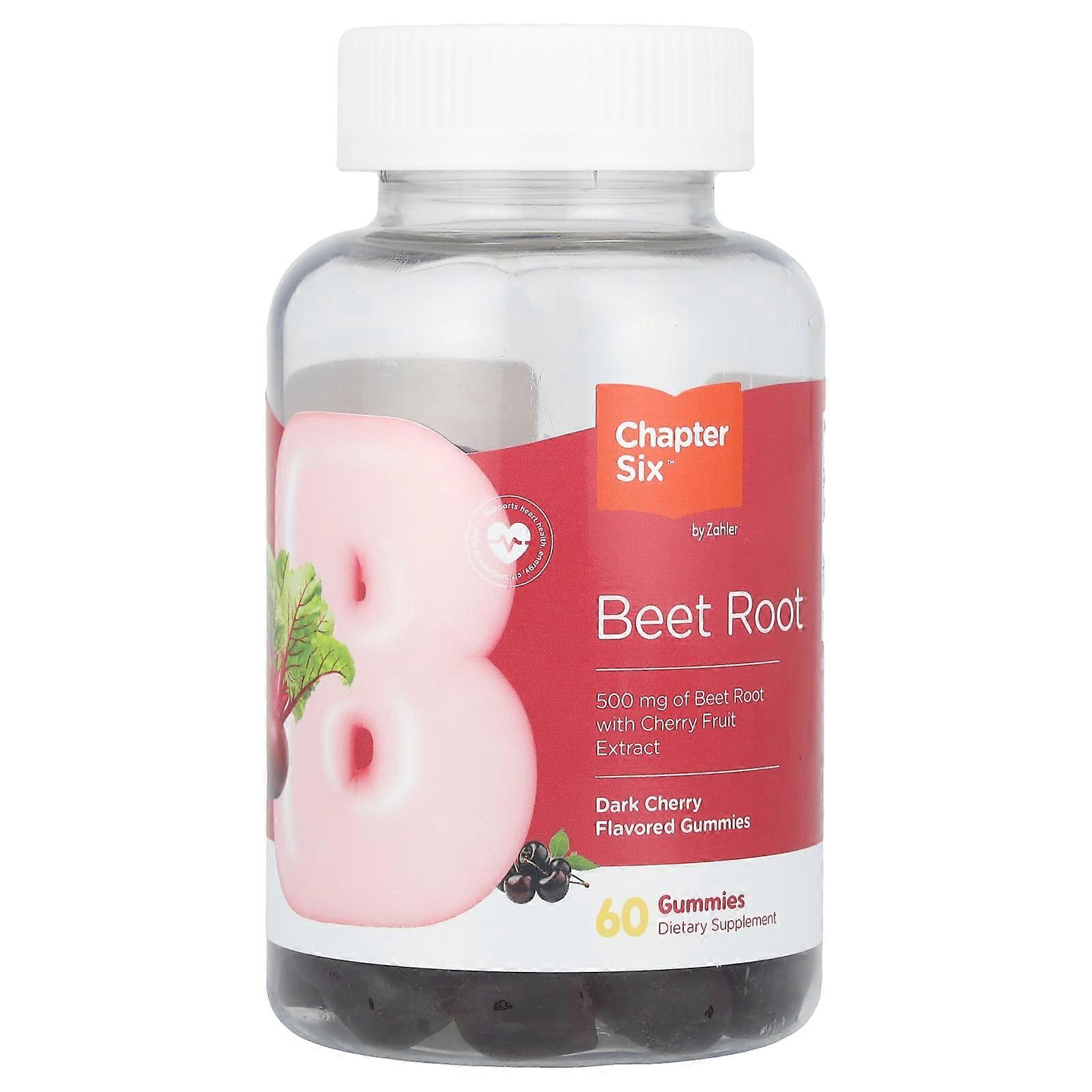 Beet Root Gummies, Dark Cherry, 60 Gummies