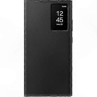 Smart View Wallet Case für Galaxy S24 Ultra, Schwarz