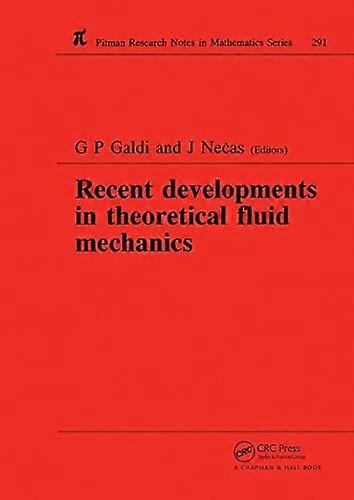 Recent Developments in Theoretical Fluid Mechanics: Winter School Paseky 1992