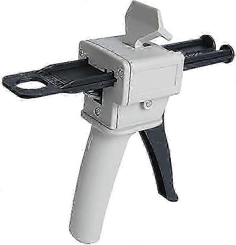 Epoxy Dispenser Gun 50 ml, Suitable for Mixing Glue with 1:1 and 2:1 Ratios (Gun)