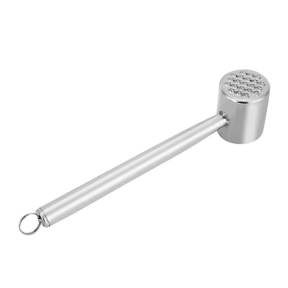 Meat Tenderizer Hammer  304 Stainless Steel With 2 Convex Nails, Ergonomic Handle, 5cm Head, 14.1oz, Kitchen