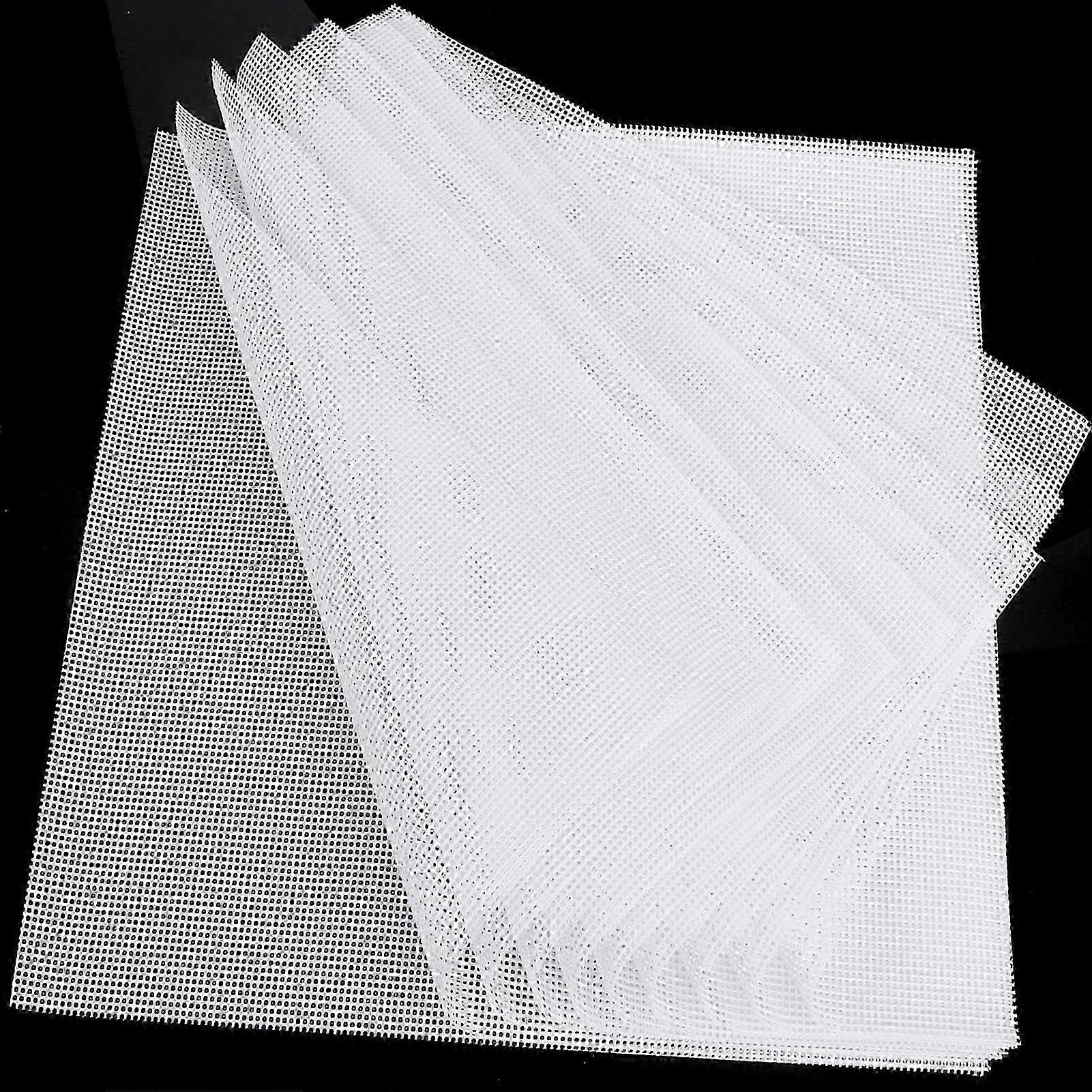 Silicone Dehydrator Sheets Pack Of 10, 30x30 And 40x40 Centimeters, Nonstick Fruit Dehydrator Mats For Drying, Reusable