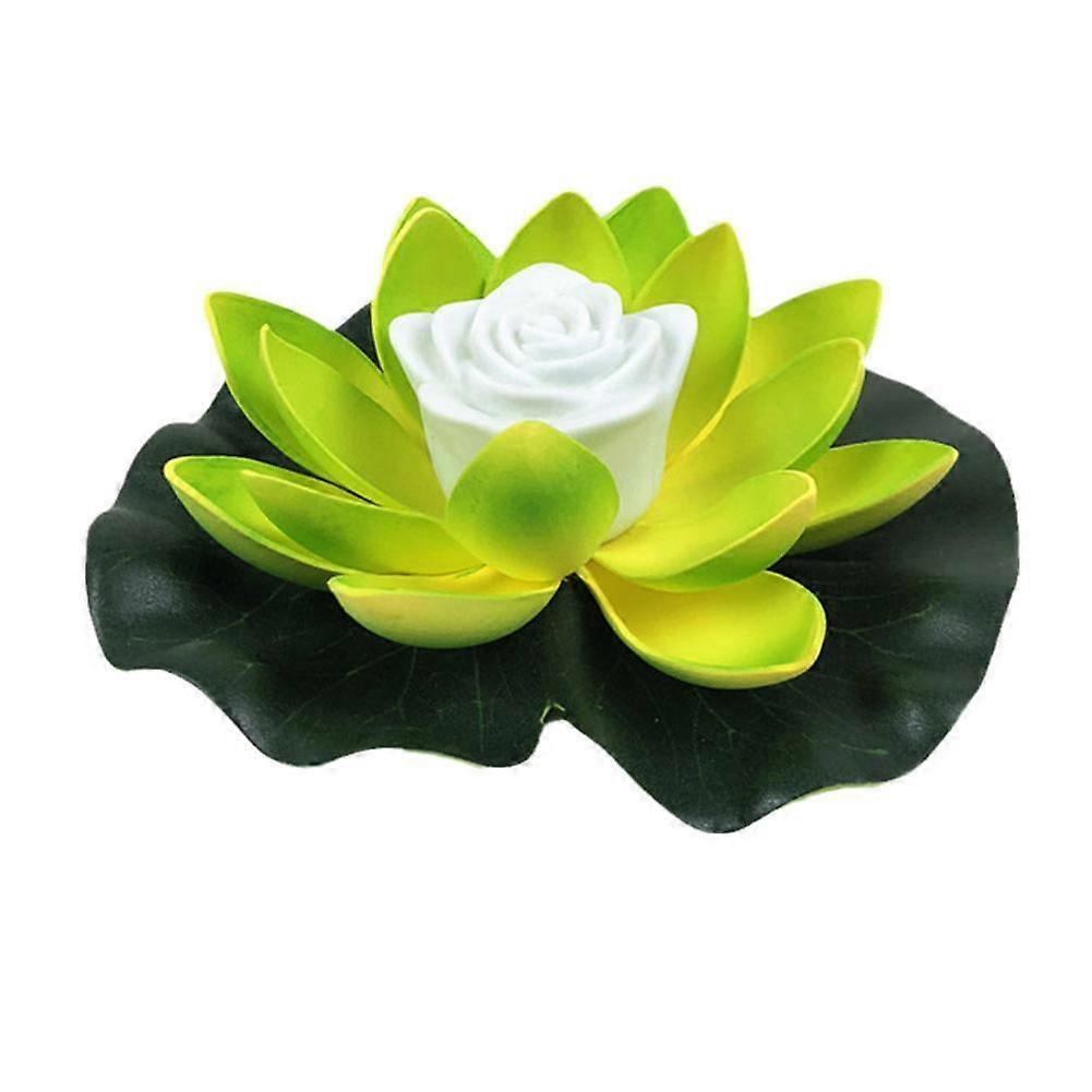 LED Flower Light Floating Fountain Pool Pond Lamp Garden Y2N6