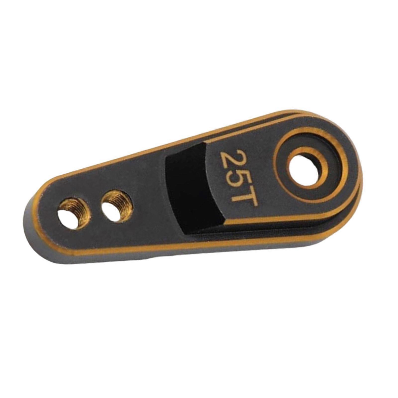 Heavy Duty 25T Servo Arm with Lightweight Construction All Terrain Remote Control Car Upgrades Suitable for Vehicle  Red