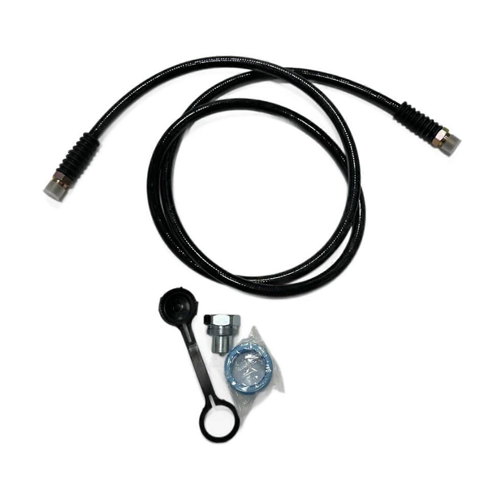 Hydraulic Hose Assembly CH604 High Pressure Hydraulic Hose with 3/8in NPT Coupler Replacement Part Easy Installation Multicolor