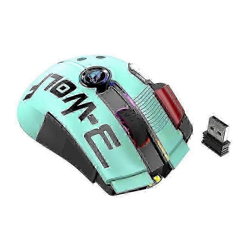 Wireless rechargeable wired dual-mode gaming mechanical mouse joystick gaming mouse