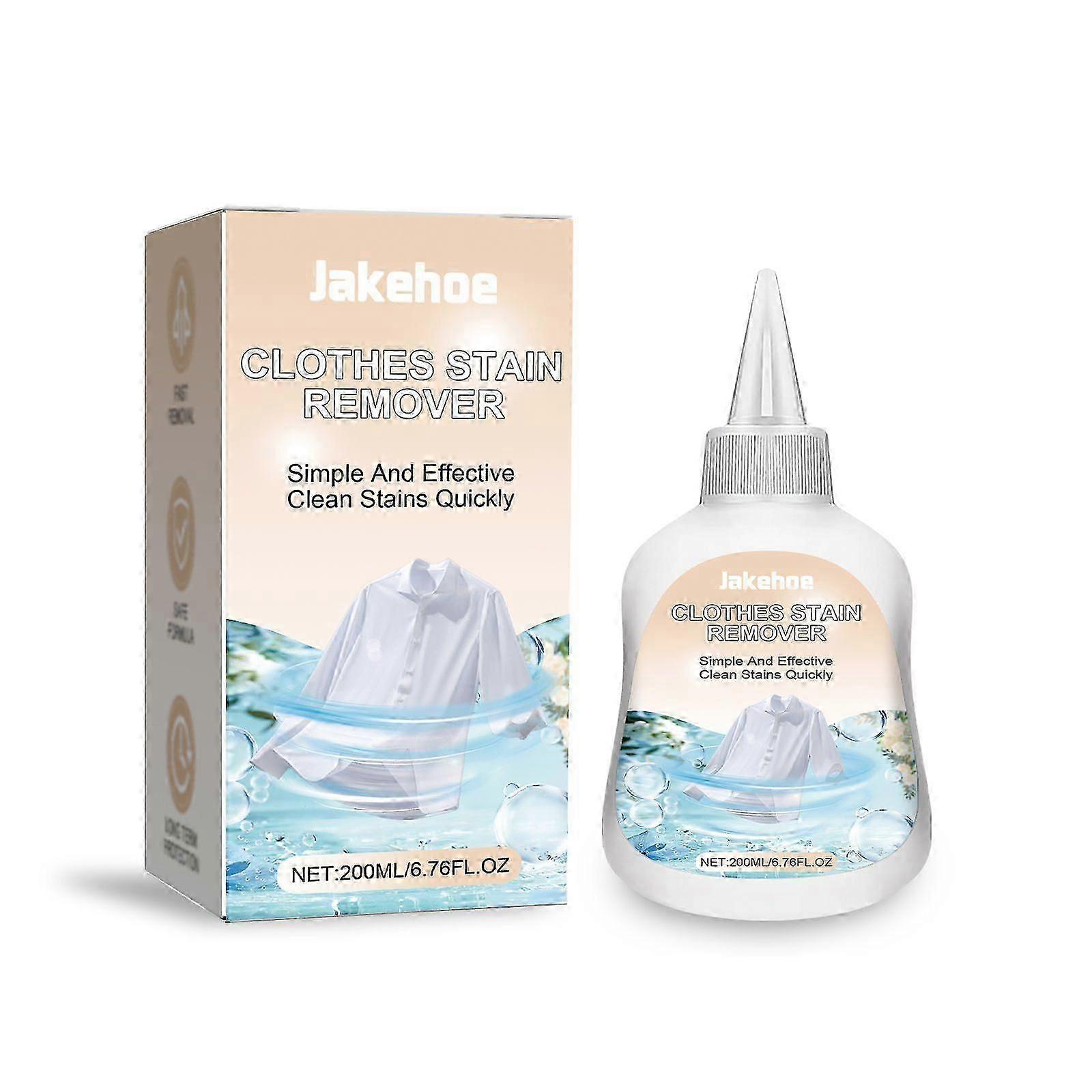 Powerful Stain Remover Laundry Detergent - Safe for All Fabrics, 200ml, Deep Cleaning