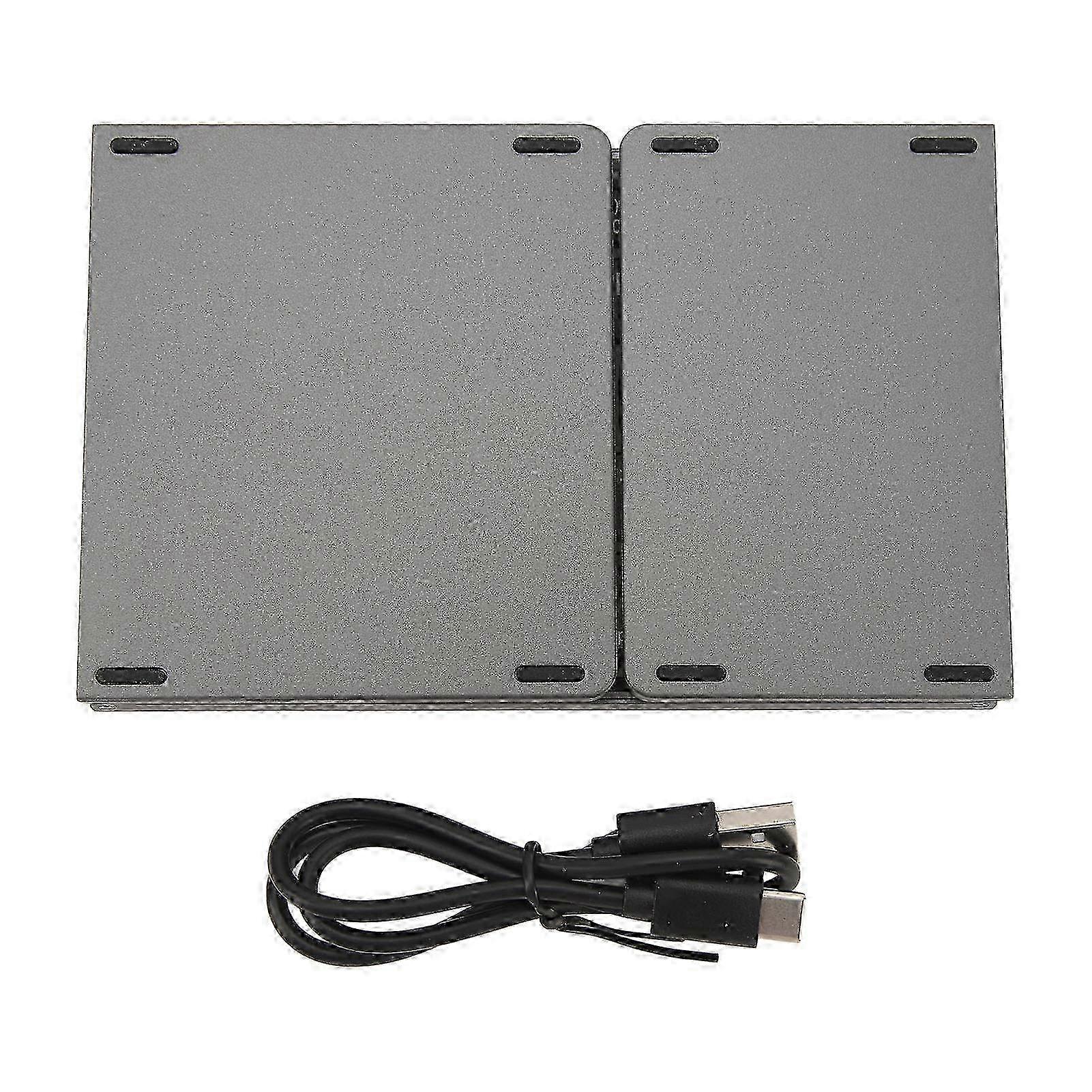 Foldable Bluetooth Keyboard Portable Wireless Folding Keyboard with Touchpad for Windows for Android