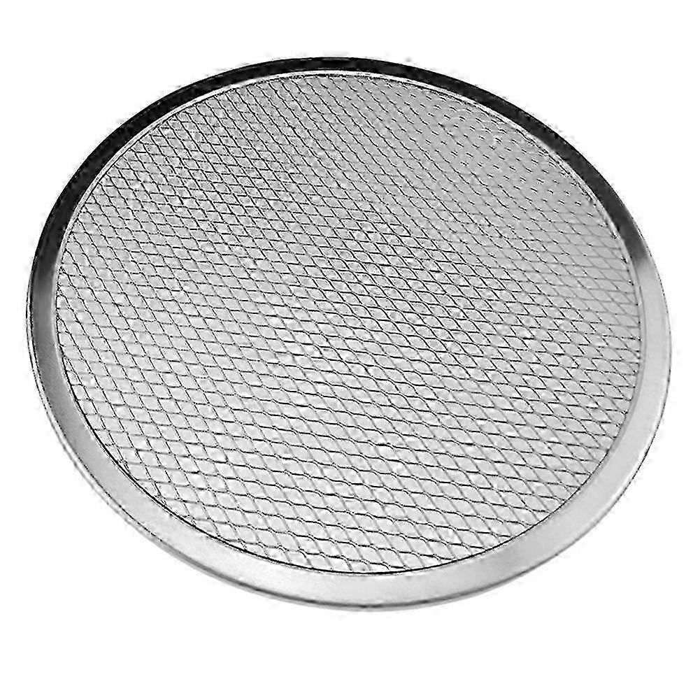 8/10/12/14Round Pizza Baking Tray Seamless DIY Pizza Screen Net Pans