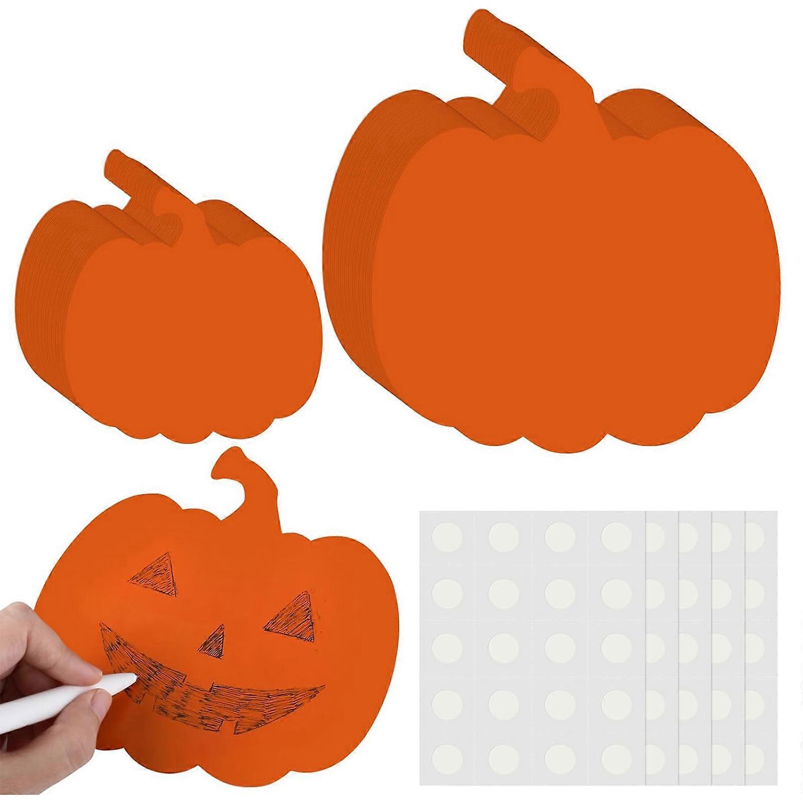 100pcs Empty Vegetable Cardstock Halloween Classroom Decoration Set School Noticeboard Display Art Project Craft Substance Multicolor