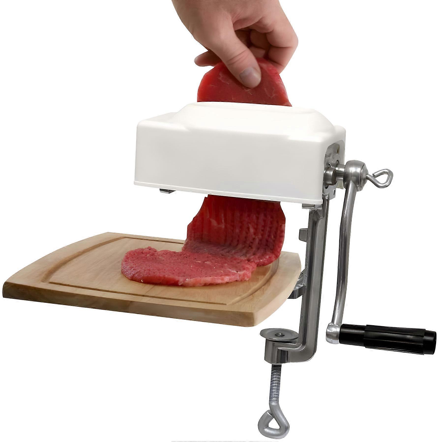 Manual Meat Tenderizer Handle Meat Cubing Machine Kitchen Tool For Professional Cook Multicolor
