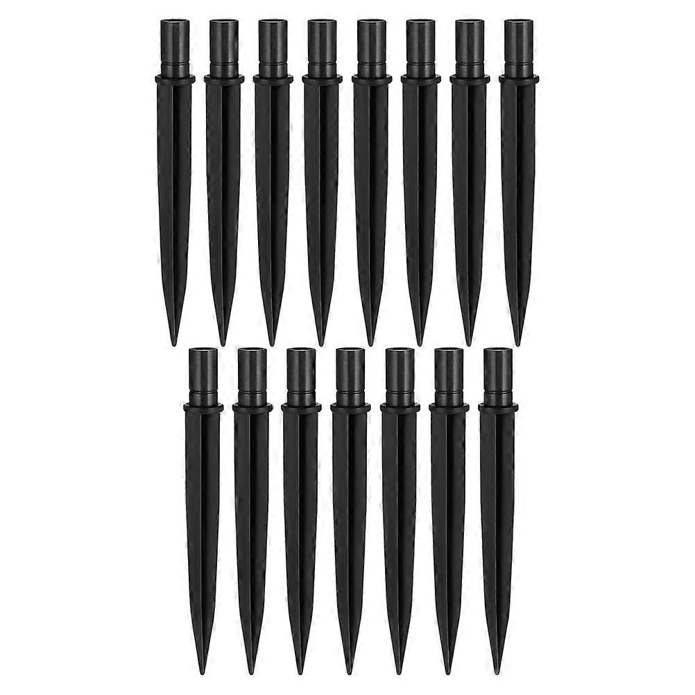 Ground Stakes for Solar Pathway Lights Plastic Material Stability Enhancement 15Pcs