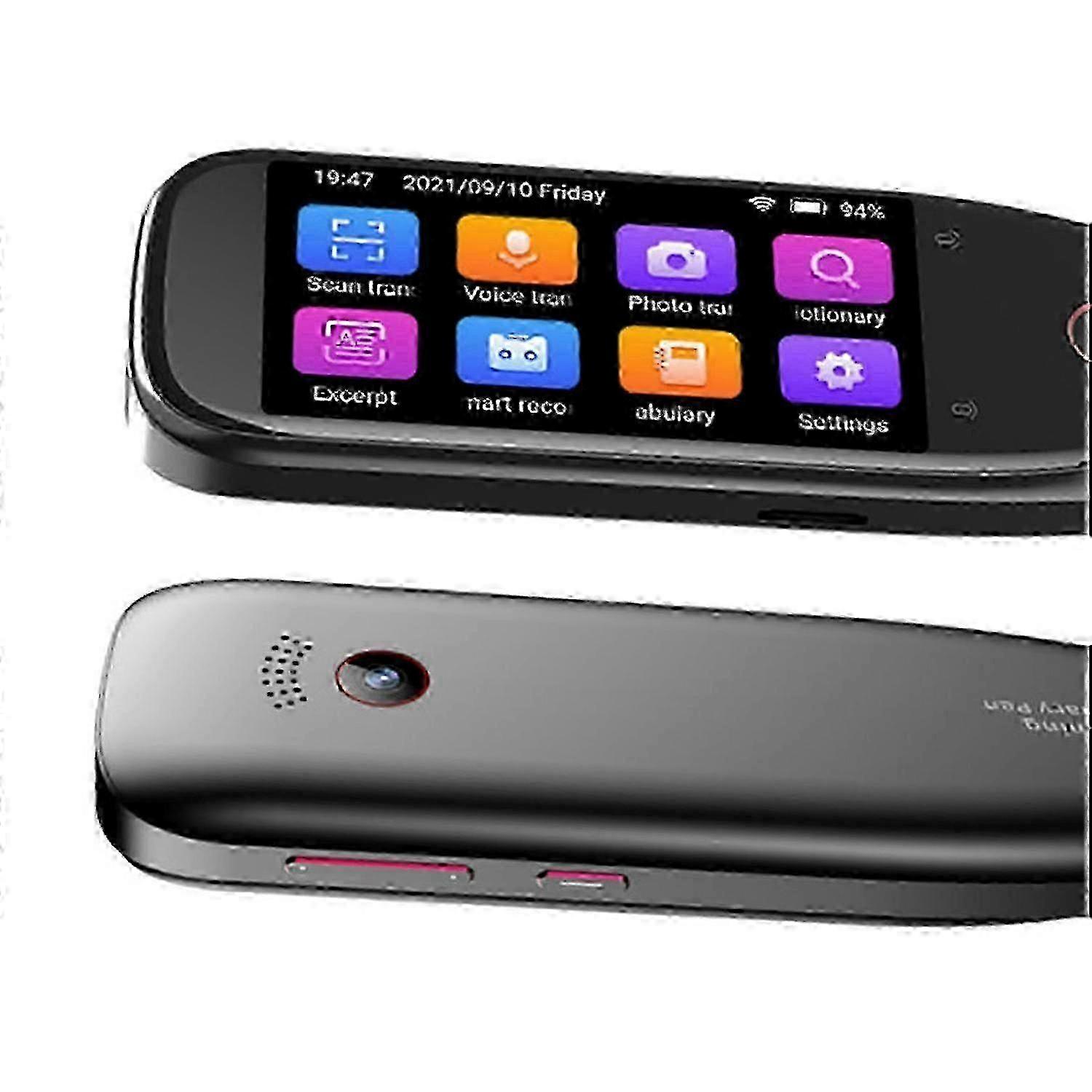 2025 newScan Translator Pen with 112 Language Support - High Accuracy Portable OCR Language Learning Device for Students