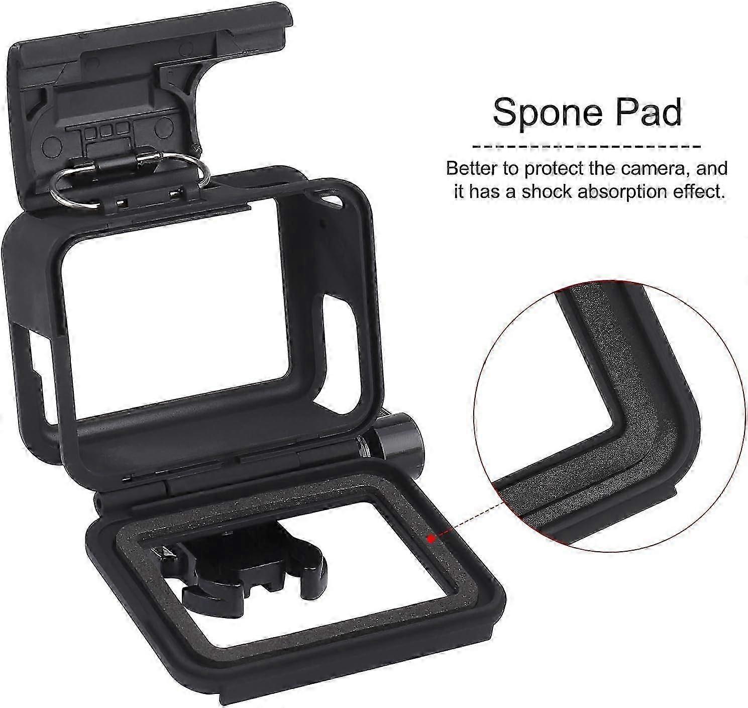 Protective frame for GoPro Hero7 Hero6 Hero5 action cameras