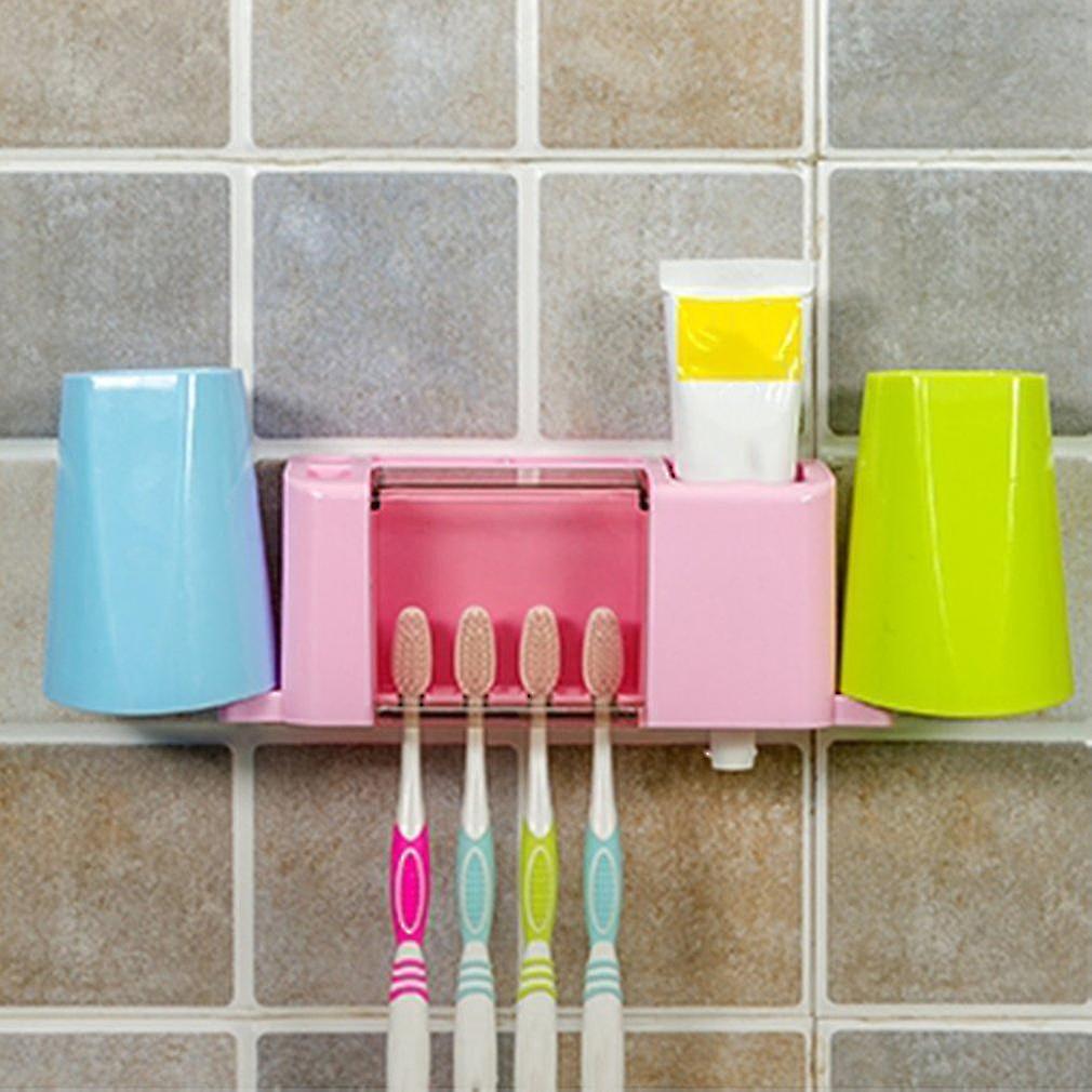 Multifunctional Toothpaste And Toothbrush Holder Creative Organizer Box