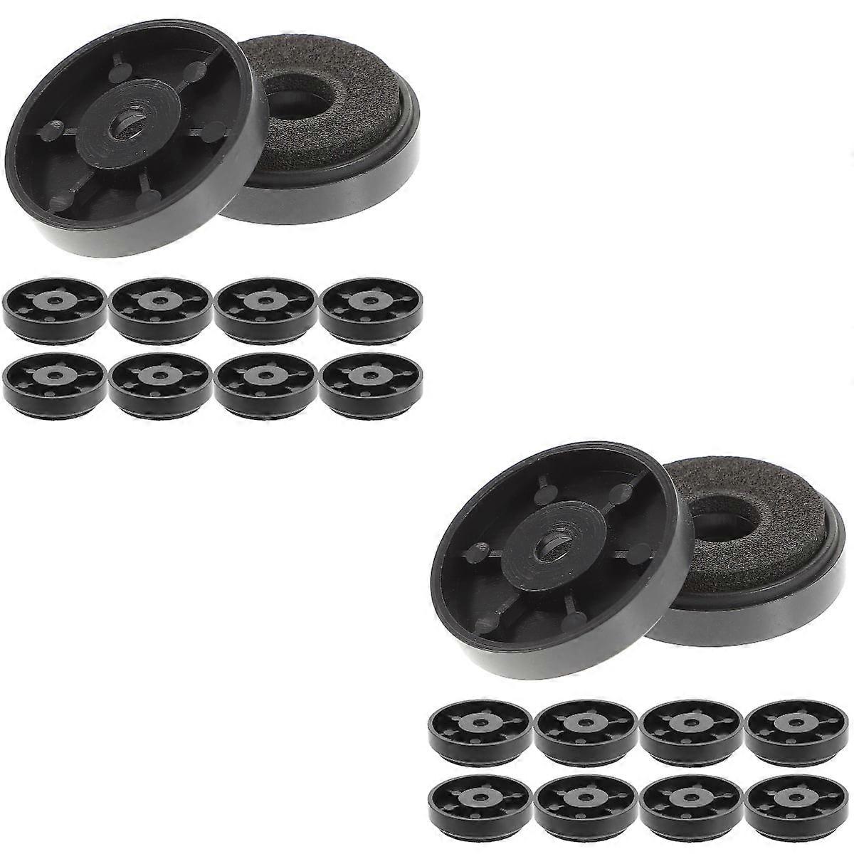20 Pcs Audio Machine Floor Mat Speaker Stand Turntable Isolation Platform Subwoofer Pad