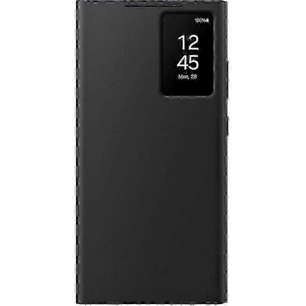 Galaxy S24 Ultra Smart View Wallet Case, Black - Official