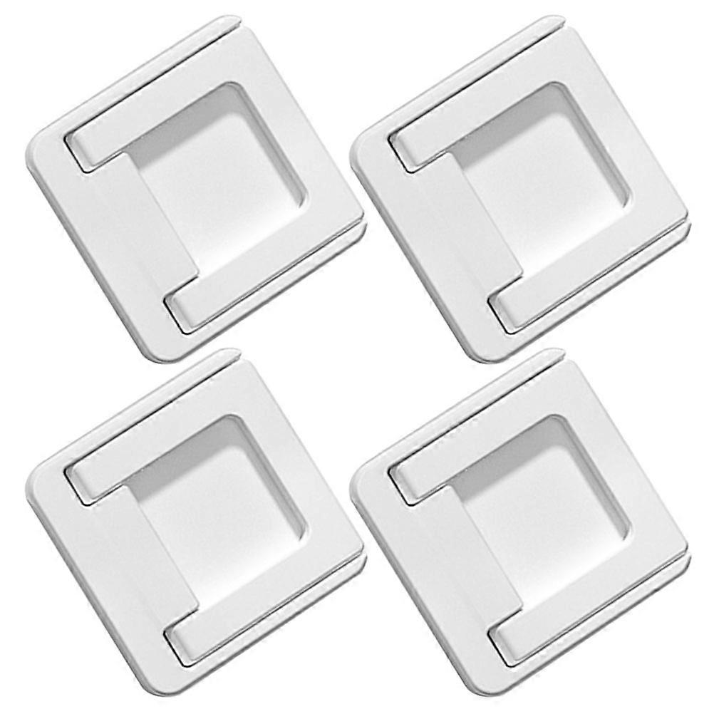 Patio Door Security Bar Sliding Door Lock For Childproofing Windows Drawers Cabinets Abs Material No Drilling Installation 4Pack