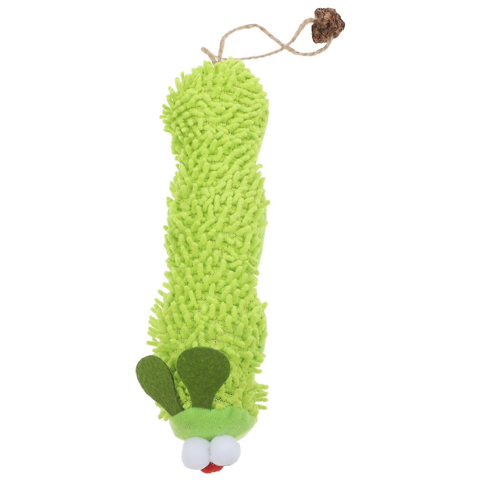 Catnip Plush Caterpillar Toy for Cat Interactive Scratching and Play