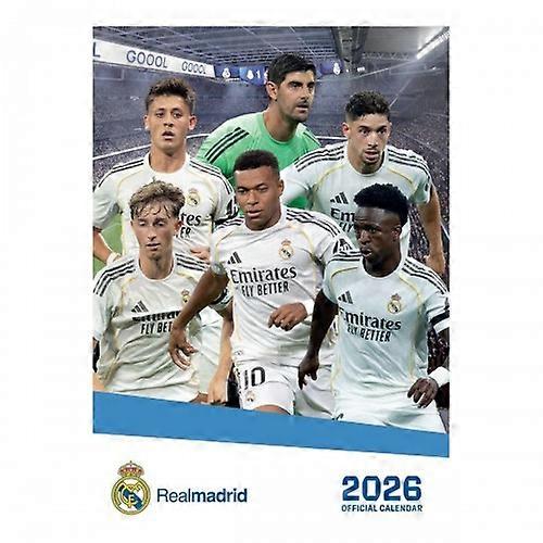Real Madrid CF 2026 A3 Wall Calendar