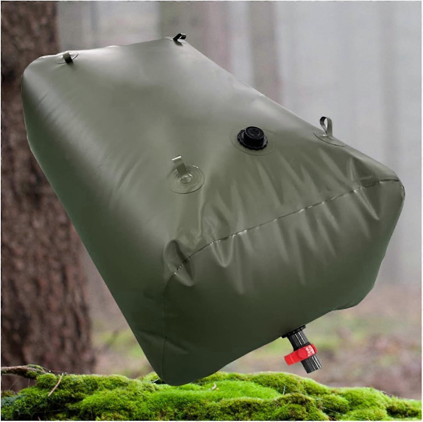 Water Storage Bag Large Capacity Leakproof PVC Bladder for Emergency and Outdoor Use 1.25x0.8x0.5m