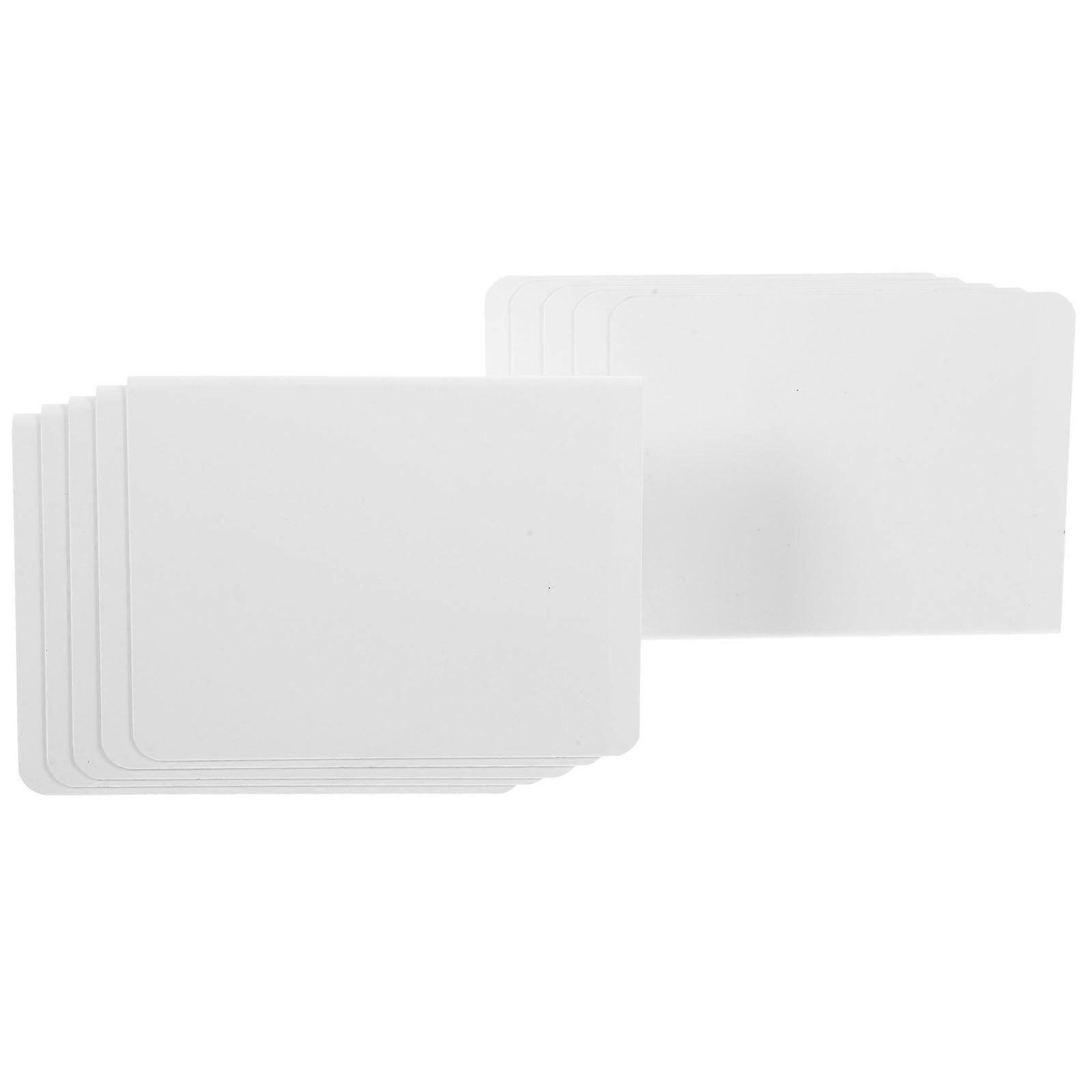 White Acrylic Display Stand for Table Numbers and Signs Perfect for Weddings and Home Use 10 Pieces