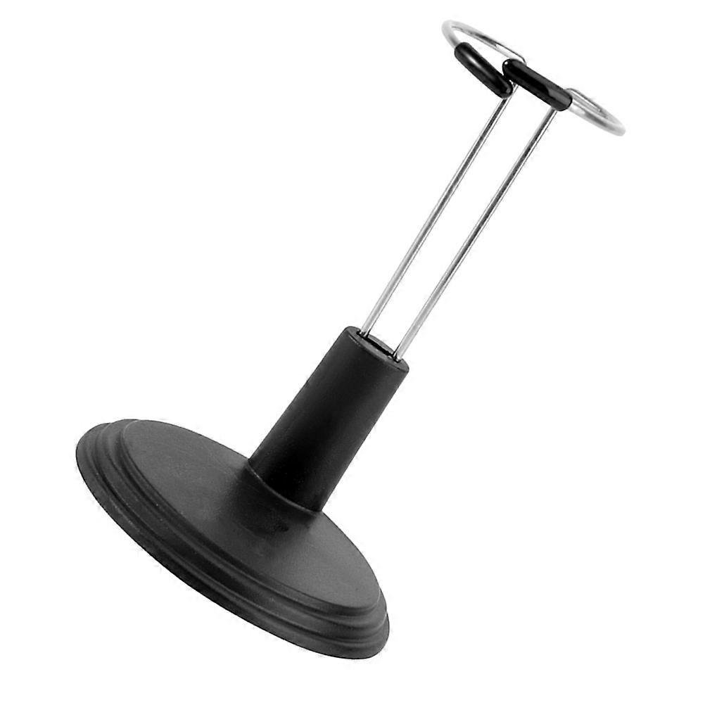 Doll Display Brackets Doll Support Stand for Convenient Use 2Pcs Black Metal and PVC