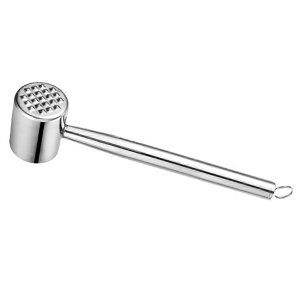 Meat Tenderizer Mallet Stainless Steel Tool for Kitchen Use