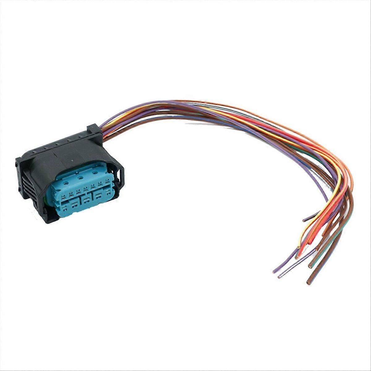 12 Way LED Lamp Headlight Plug Pigtail for 