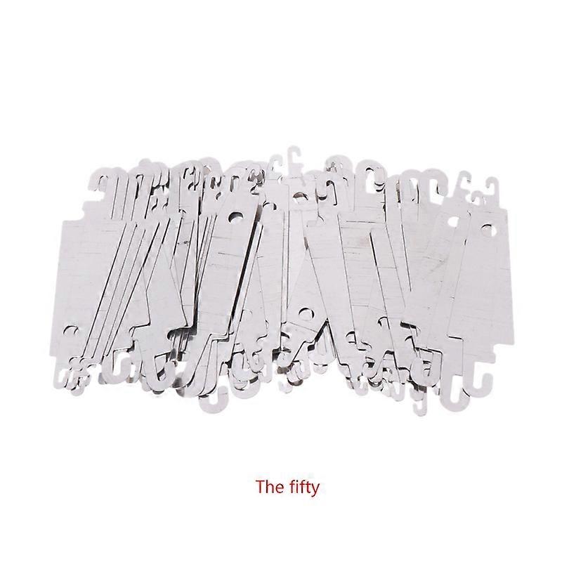 50pcs Portable Home for Cross Sewing Needle Threading Guide Device Threader Tool