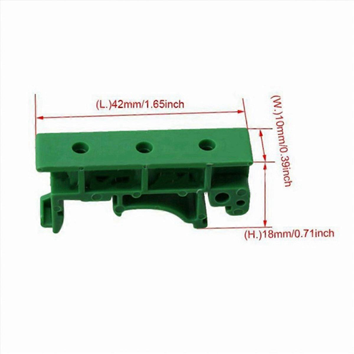 20Pcs DRG-01 PCB for DIN 35 Rail Mount Mounting Support Adapter