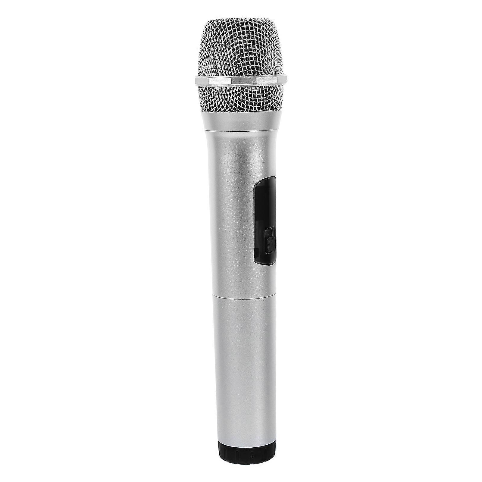 Black Microphone Prop Fake Microphone for Pretend