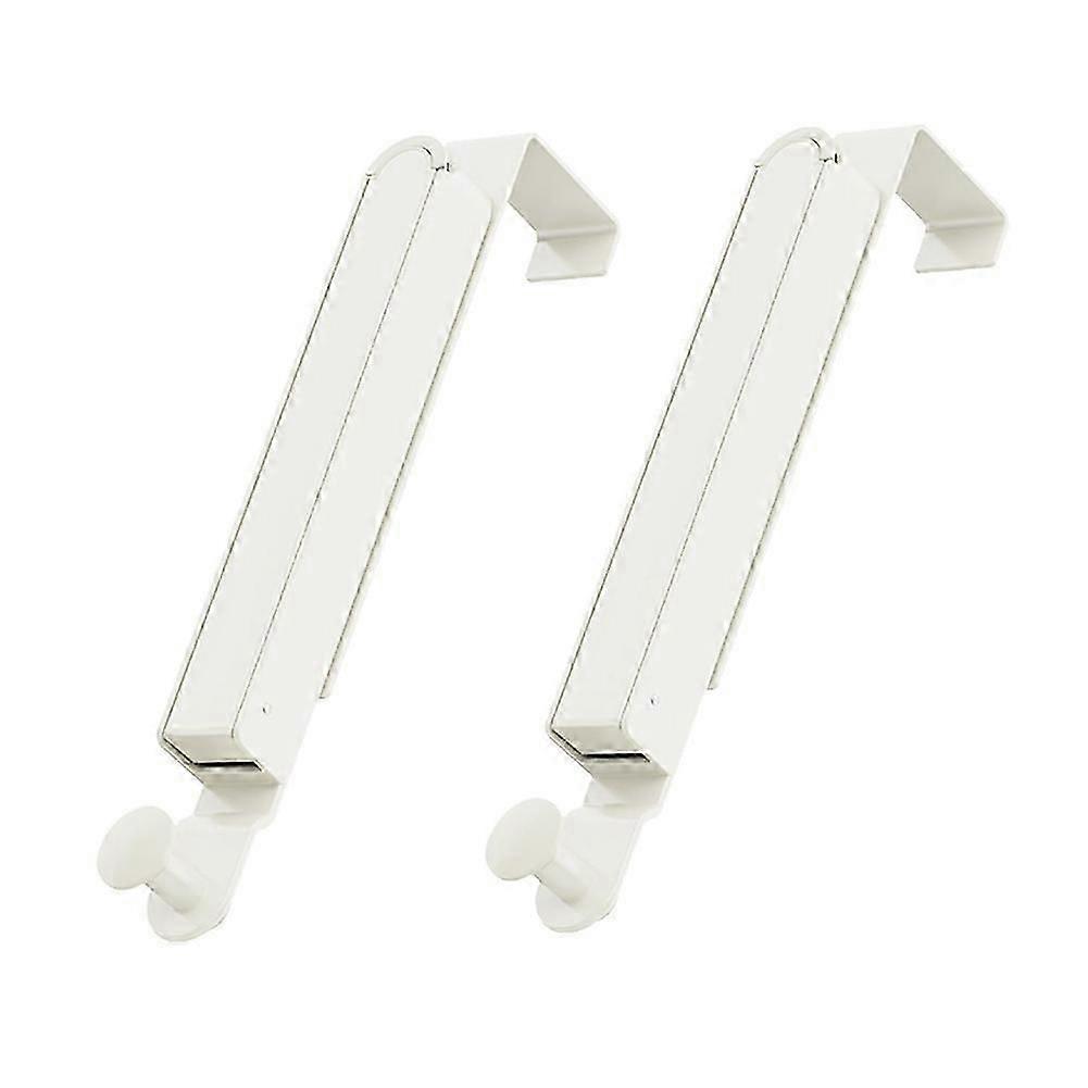 Folding Clothes Drying Rack, Door Hook Clothes Hanger,Portable White