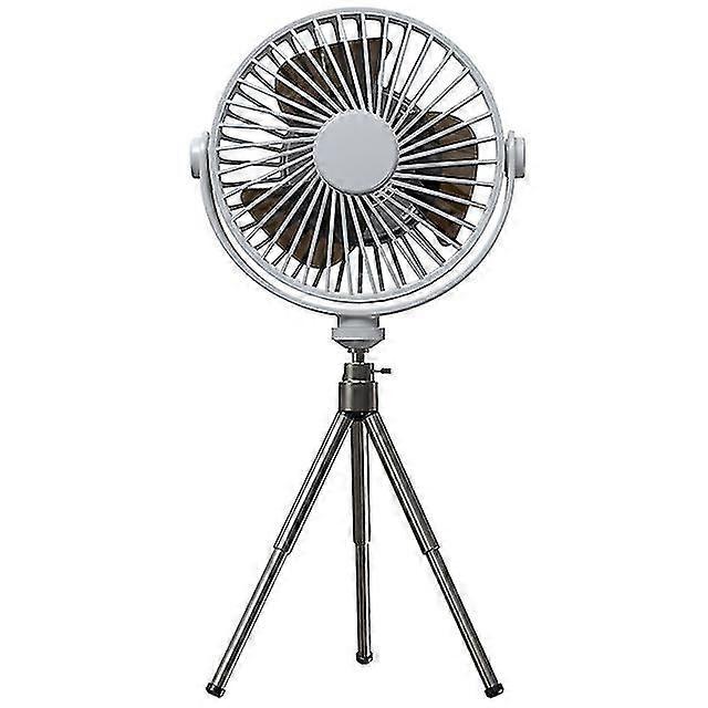 Multi-function Tripod Fan High Wind Mute Intelligent Remote Control Timing Outdoor Camping Lighting Electric Fan