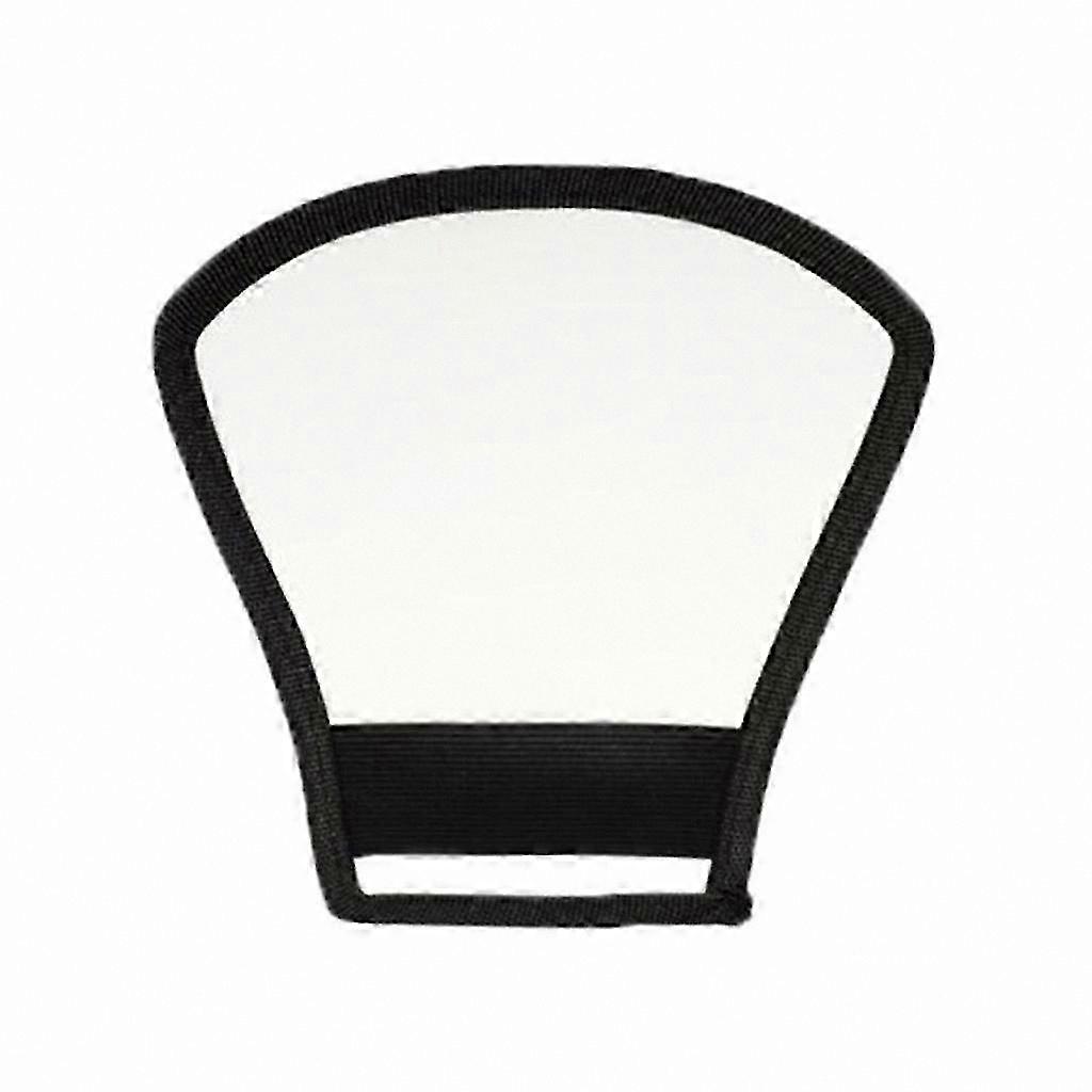 Double-Sided Flash Reflector with Elastic Strap for Photography Lighting