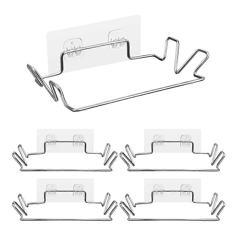 Garbage Bag Rack Stainless Steel Holder for Kitchen Use 5Sets