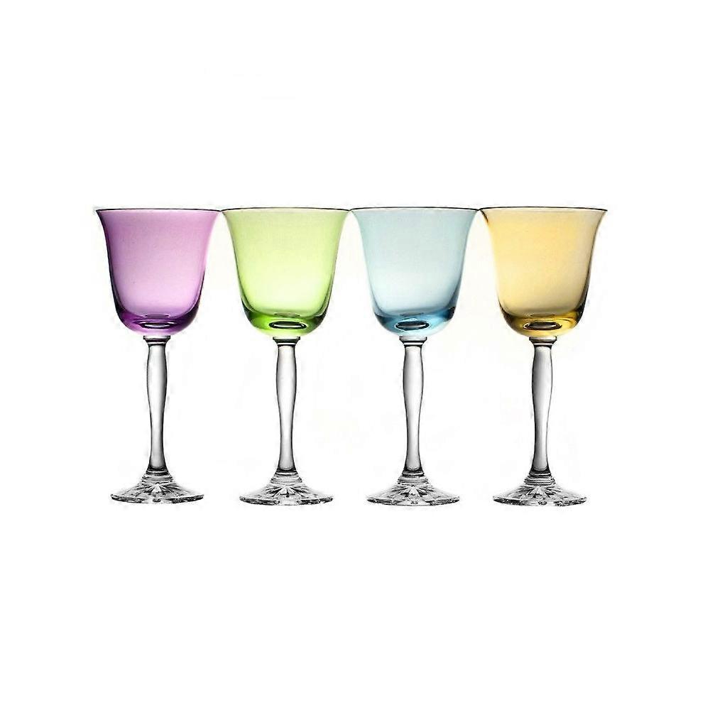  Crystal Julia glasses 4 pieces Fluo 20264