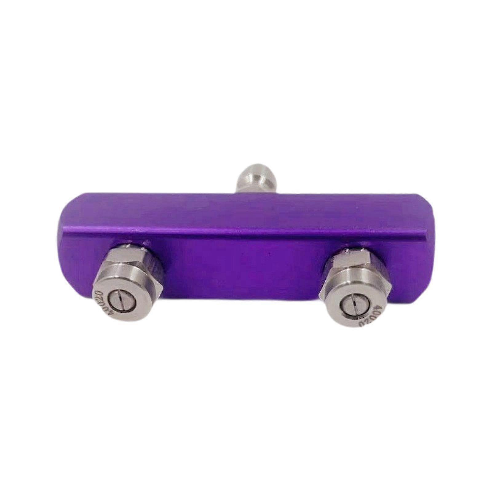 Double Head Pressure Washer Nozzle Tip with Dual Cleaning Power and 1/4 Quick Connect Plug