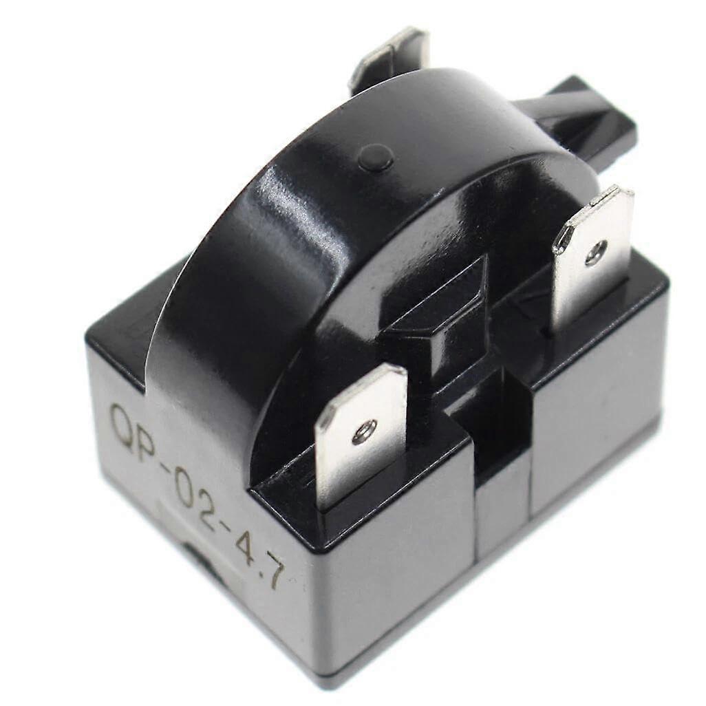 QP24.7 4.7 Ohm 3 Pin Refrigerator Start Relay for Vissani Danby Compressor Efficient Cooling