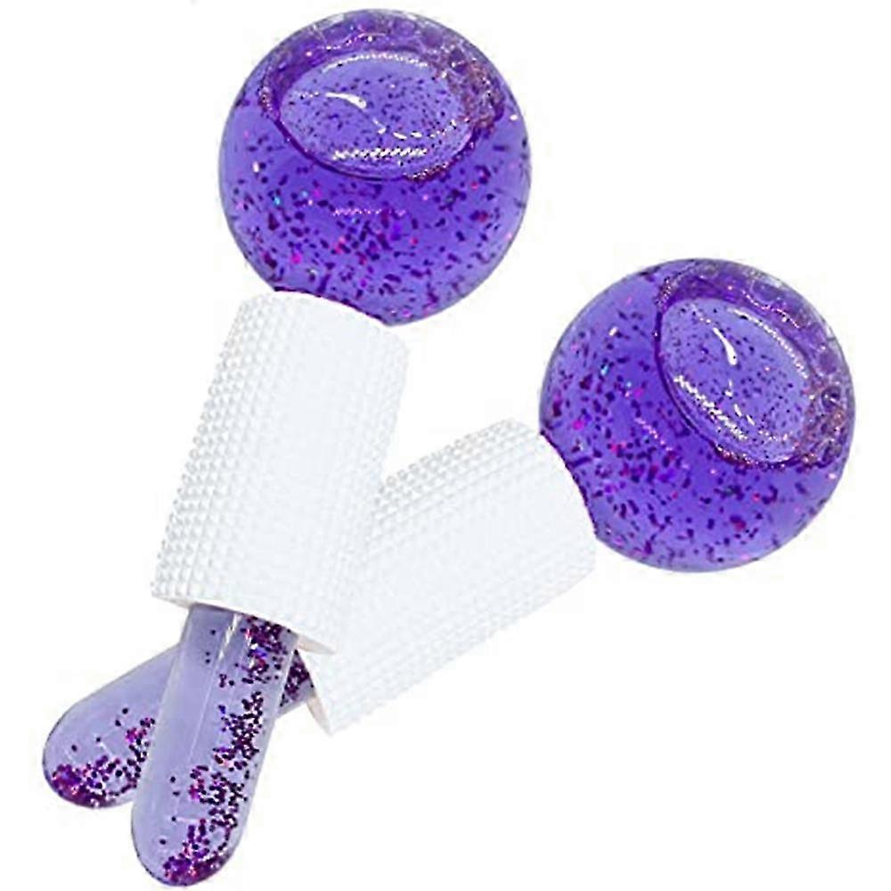 Ice Globes for Facials, 2PCS Cooling Ice Balls for Face 25-26