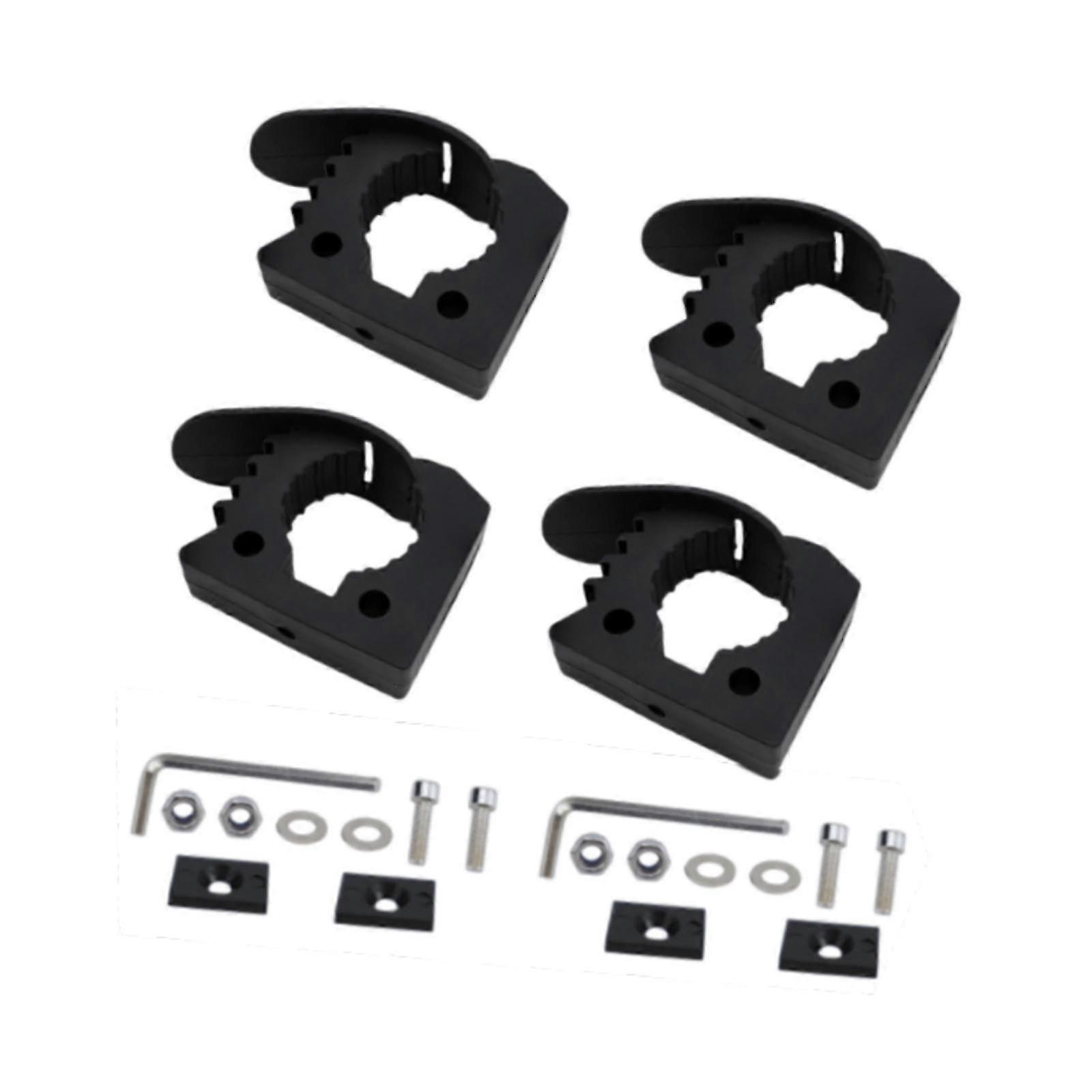Generic Rubber Clamp Securing Equipment Mount Bracket for RV Garage UTV 1pcs 2025
