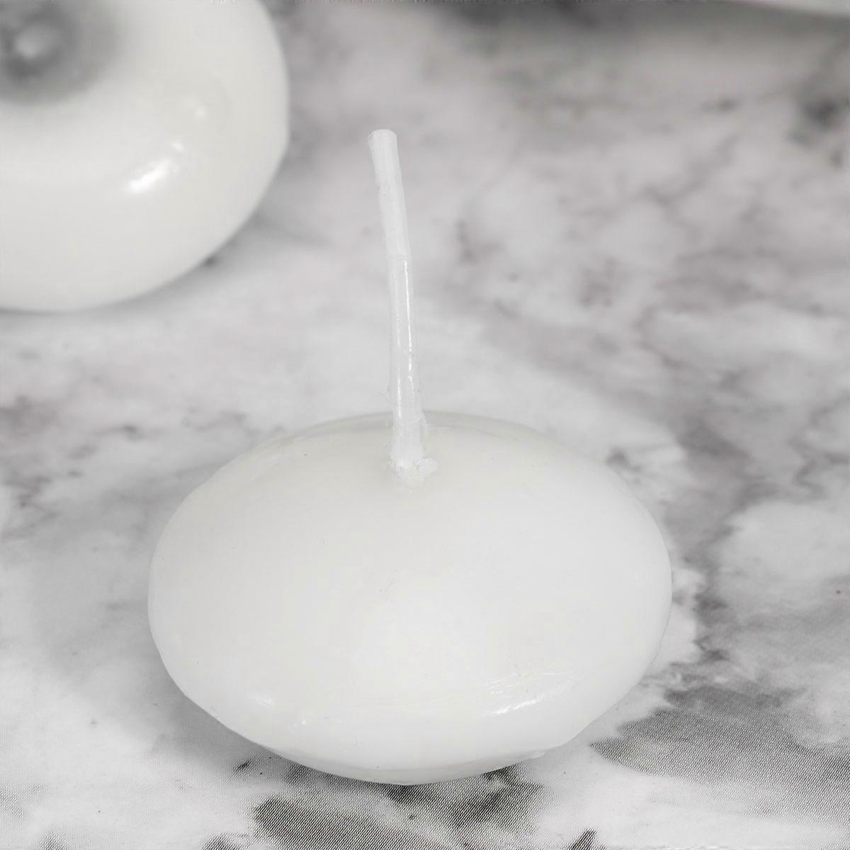 Floating Candles Decorative Candles for Decor 25Pcs Wedding White Smokeless