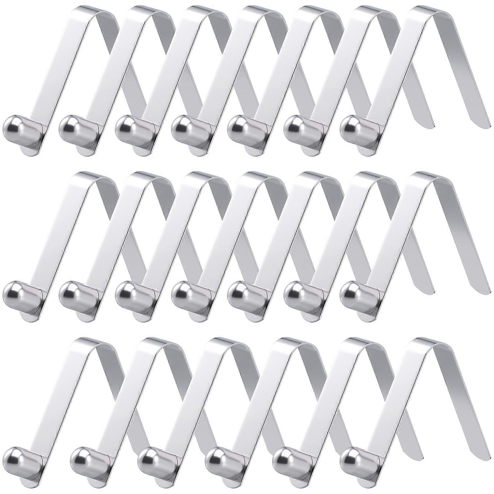 Tent Pole Spring Clips 20pcs 8mm Push Button Secure Locking Pin for Camping and Kayak Paddle