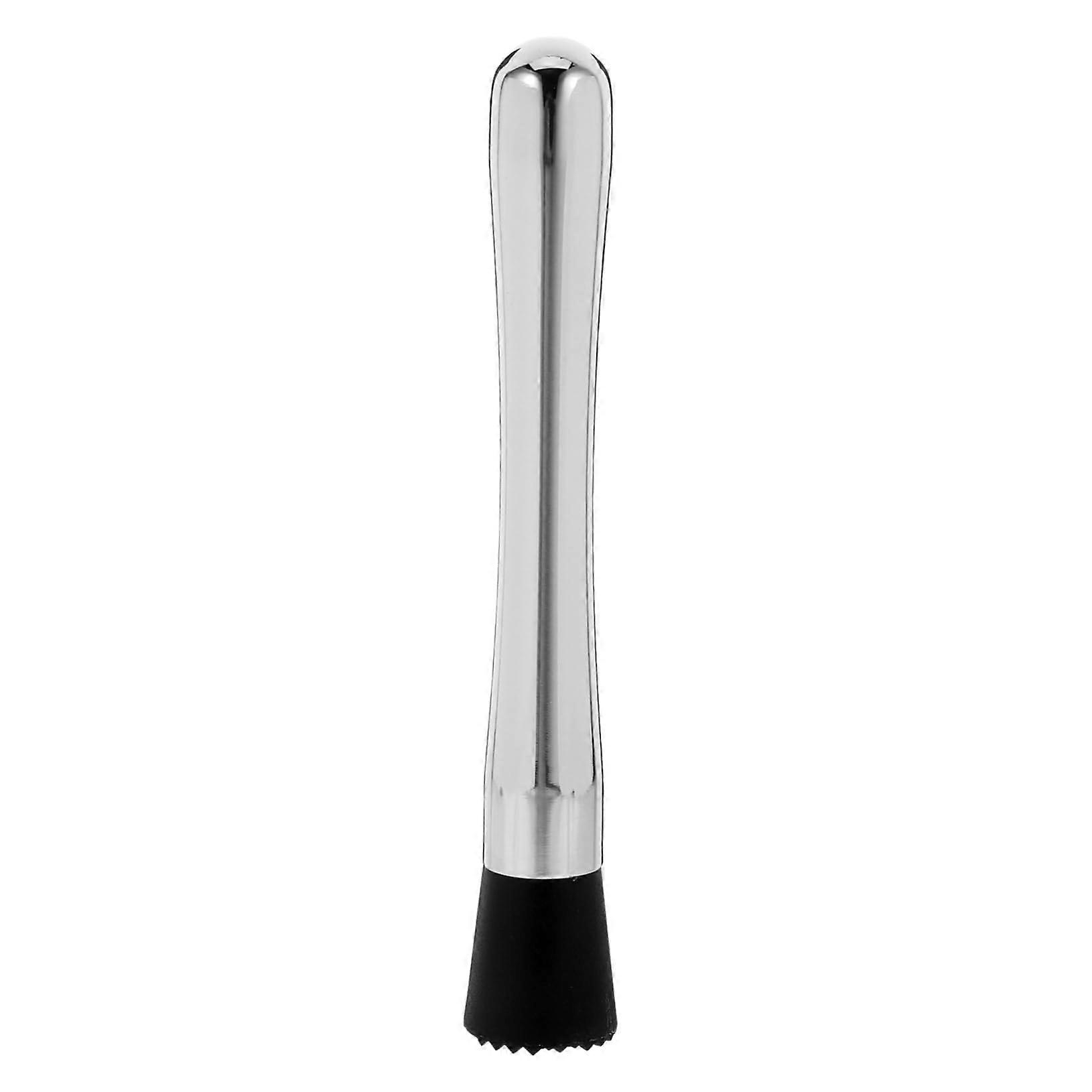 Stainless Steel Cocktail Muddler and Lemon Squeezer Bartender Tool for Home Bar Drinks